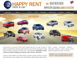 Nowoczesna firma oferująca rent a car. Bydgoszcz